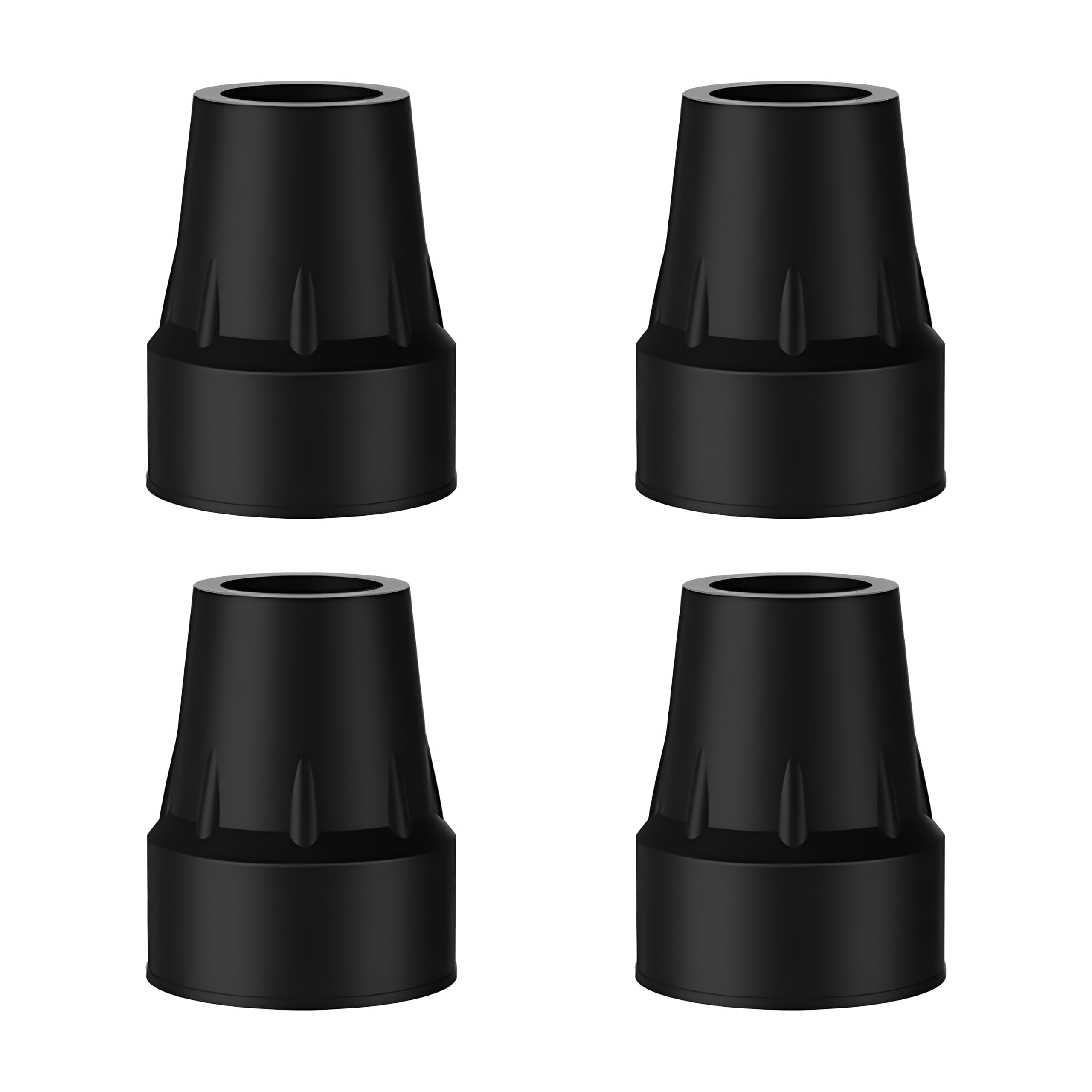 4 gumowe nóżki do kul, antypoślizgowe, kule 19 mm, gumowe nóżki do kul, antypoślizgowe, gumowe nóżki do lasek, gumowe nakładki ochronne do lasek, kijków trekkingowych