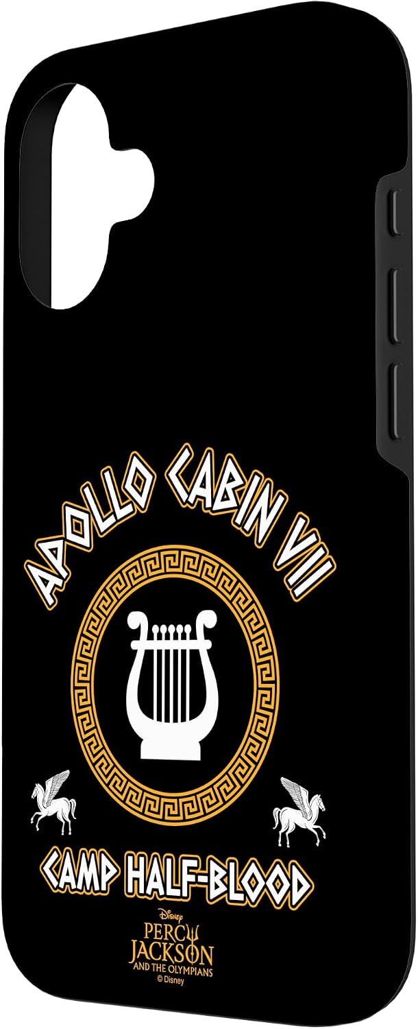 Disney Percy Jackson and the Olympians Apollo Cabin VII Logo Case for iPhone 16