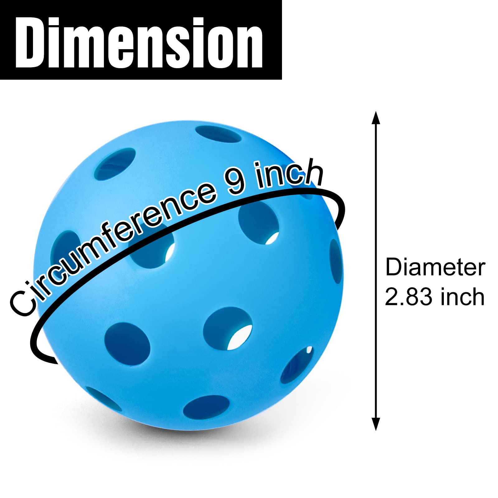 100 Pcs Golf Practice Ball Hollow Golf Ball Training Golf Balls With Mesh Drawstring Storage Bags Fo