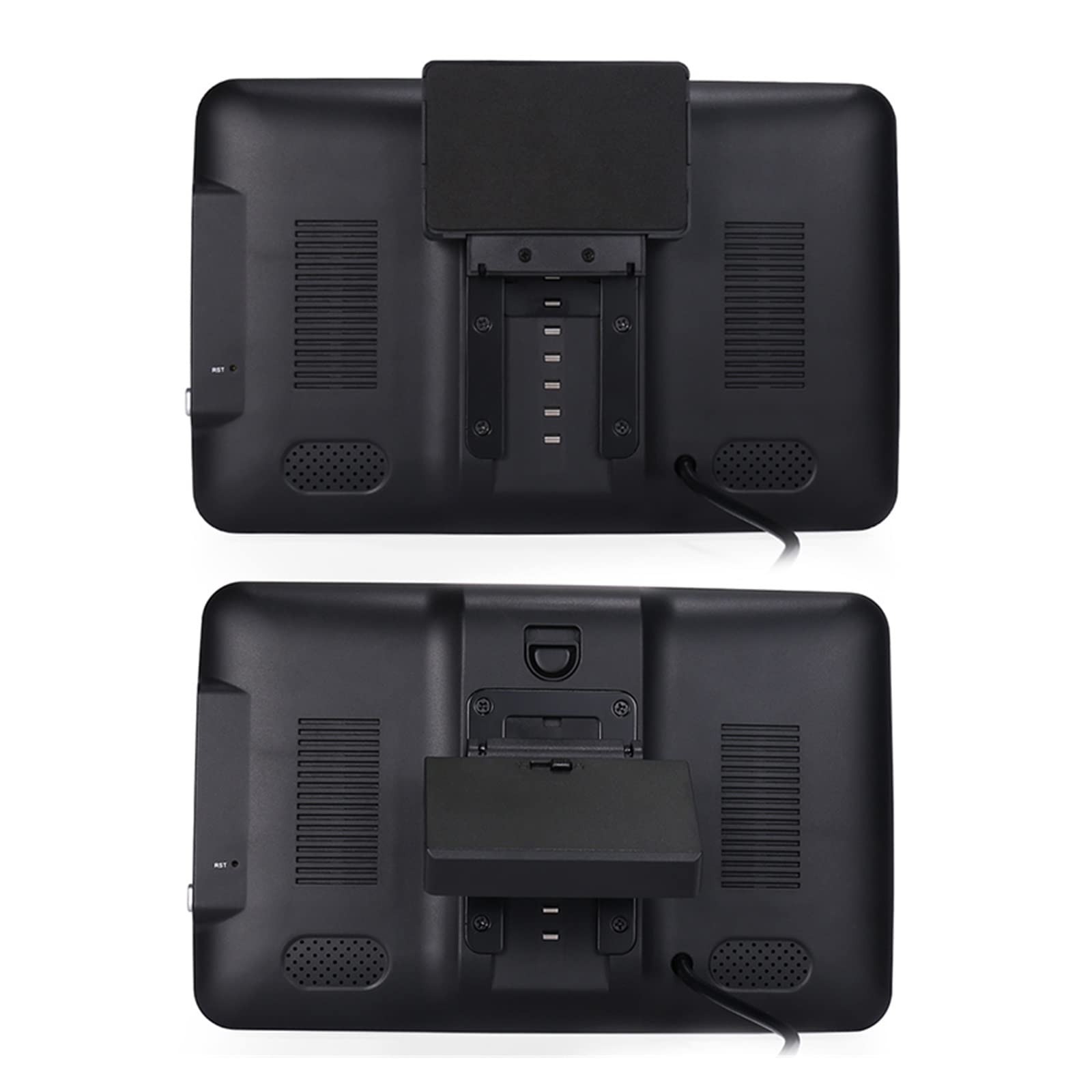Lettore DVD portatile per lettori video per poggia Monitor for poggiatesta for auto Display da 10,6 pollici Link Standalone 1080P 4K Video WiFi/Bluetooth/USB/SD Lettore multimediale con schermo rotant