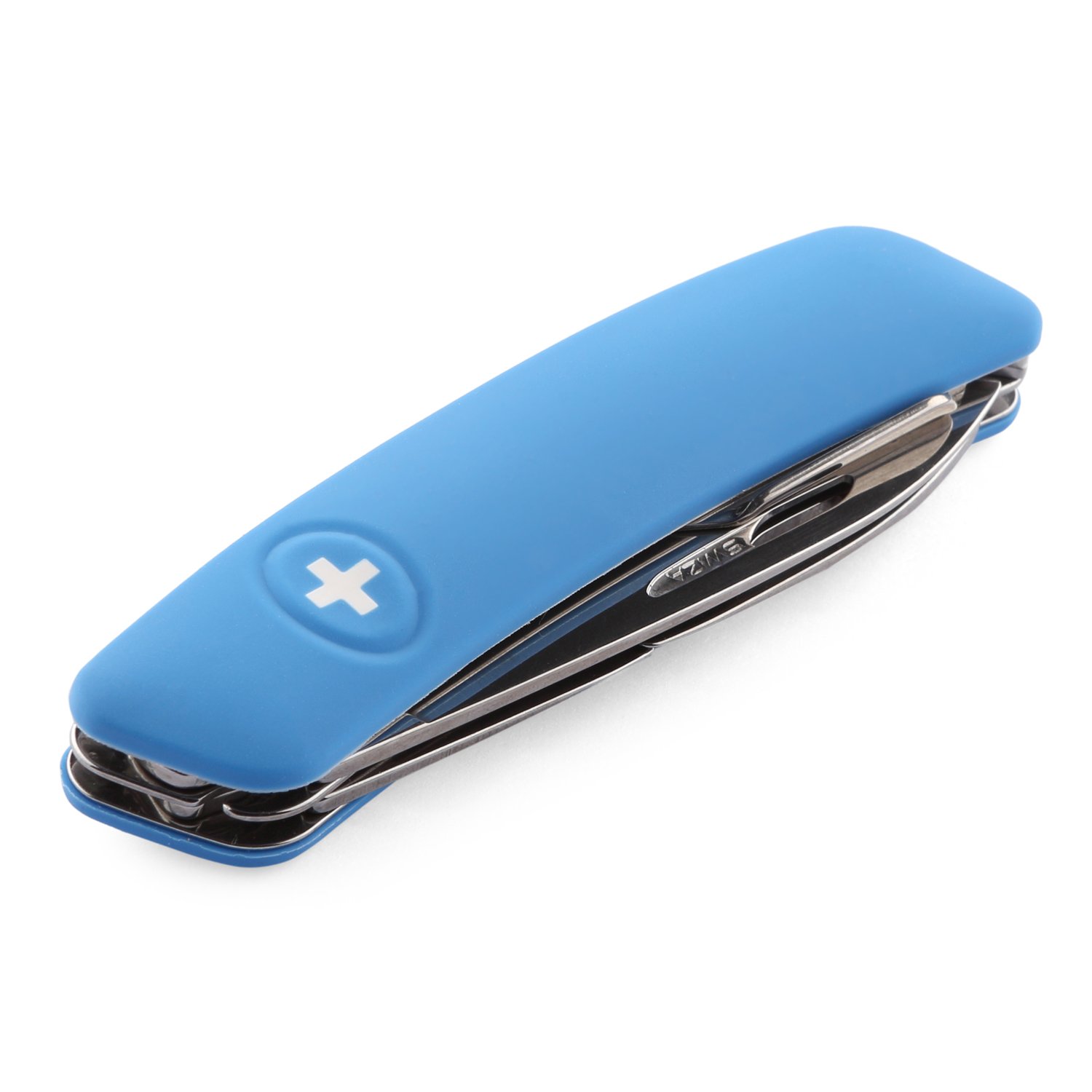 Amazon.com: Swiza KNI.0040.1030 D04 Swiss Pocket Knife Blue