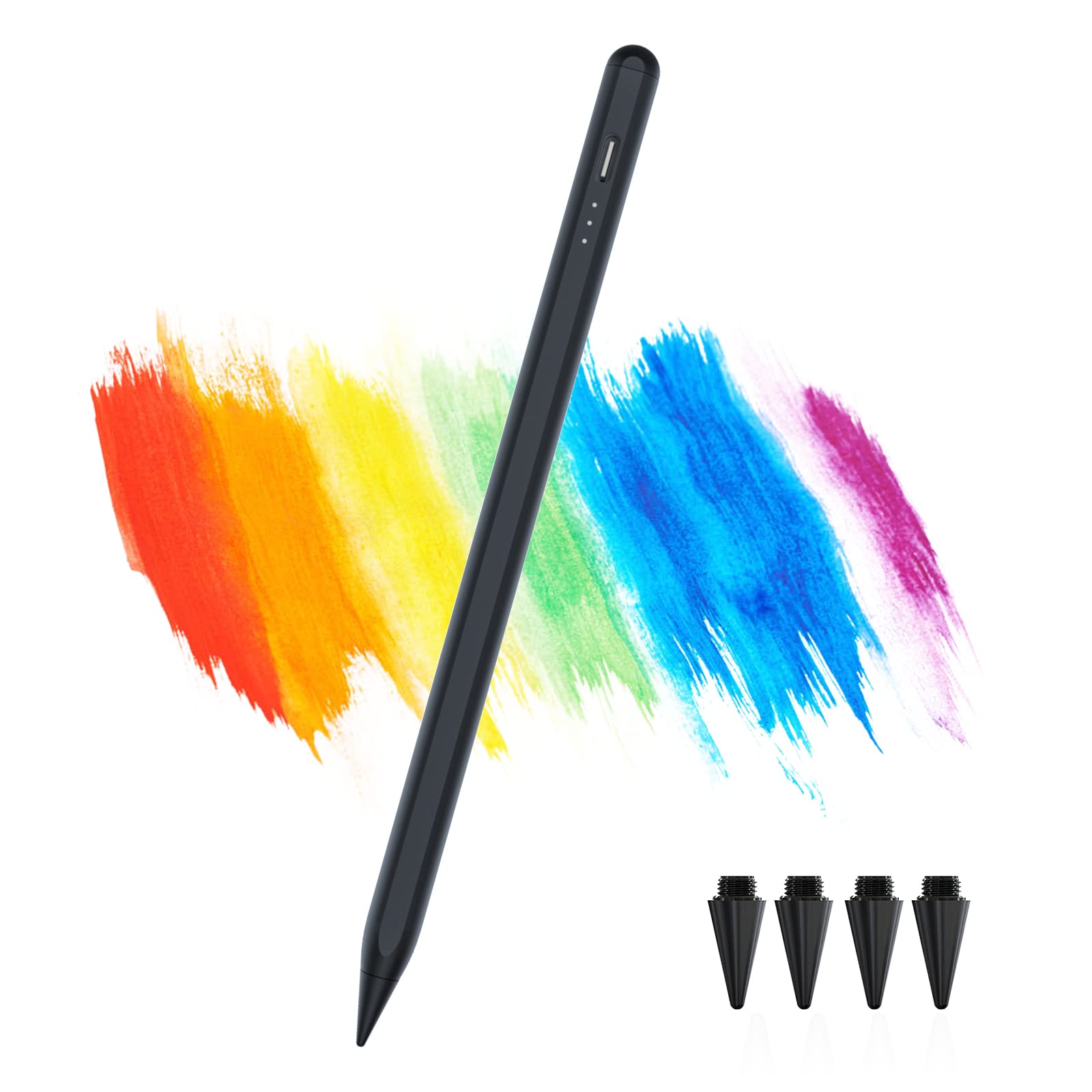 Stylus Pen for iPad, 5 Minuts Get This Stylus Pencil for iPad Full Charged 12