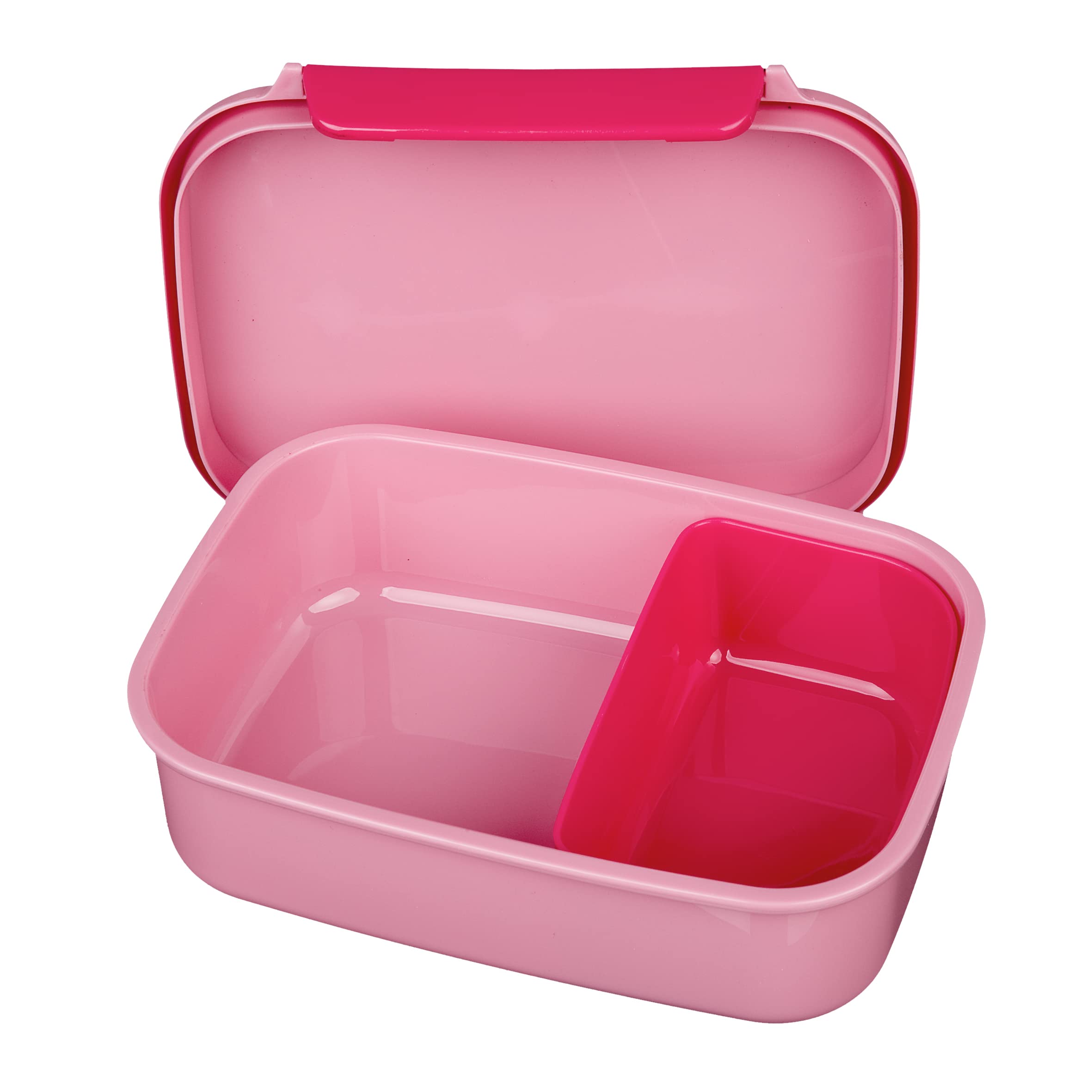 Scooli Bibi & Tina Brotdose Kunststoff mit Einsatz und Verschlussclip Brotzeitdose Lunchbox Geschenk für Kinder