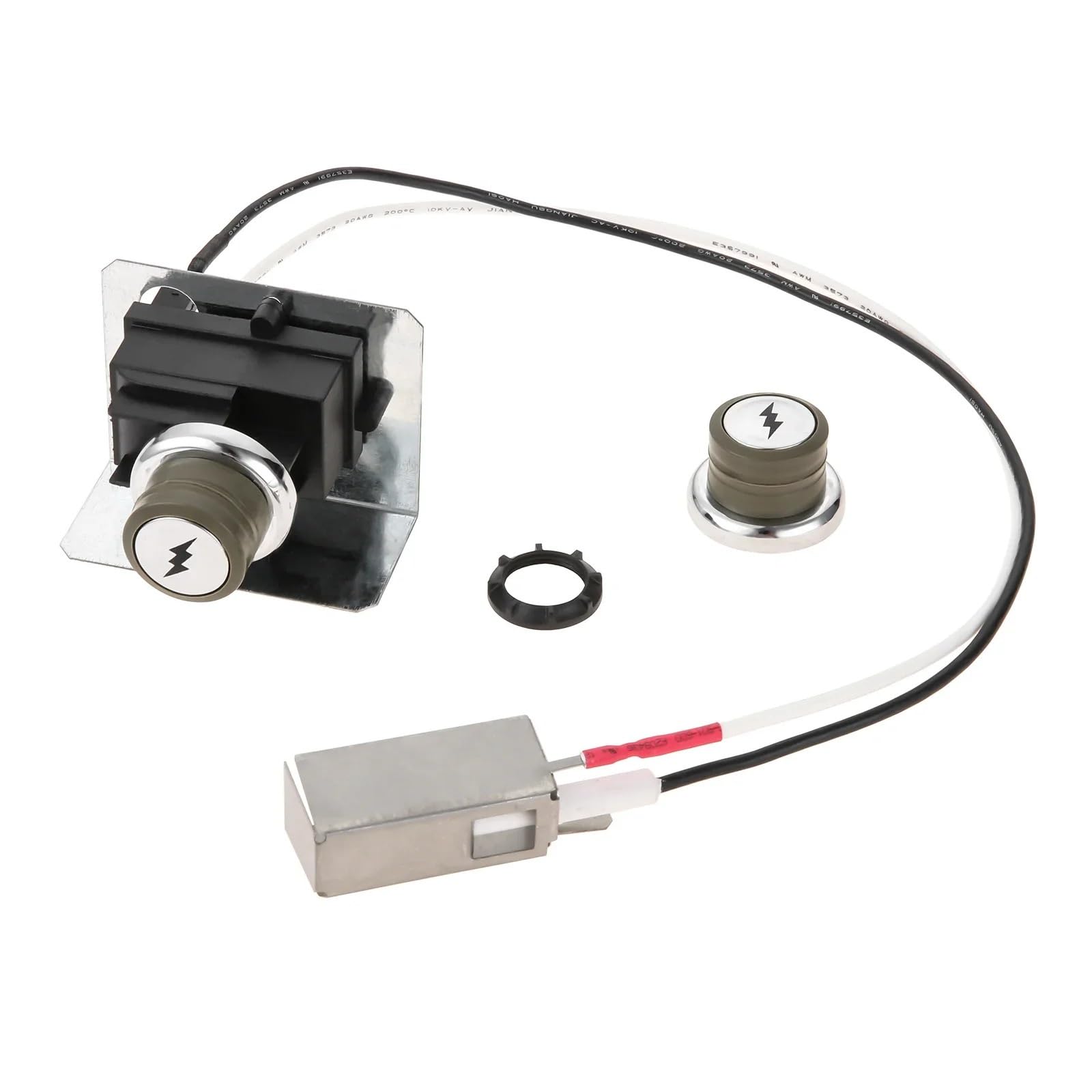 Arredamento per la casa 91360 Kit accenditore per griglia elettrica Accendino E-310/320/200/210 Griglie a gas piezoelettriche 300 (2009-2012)