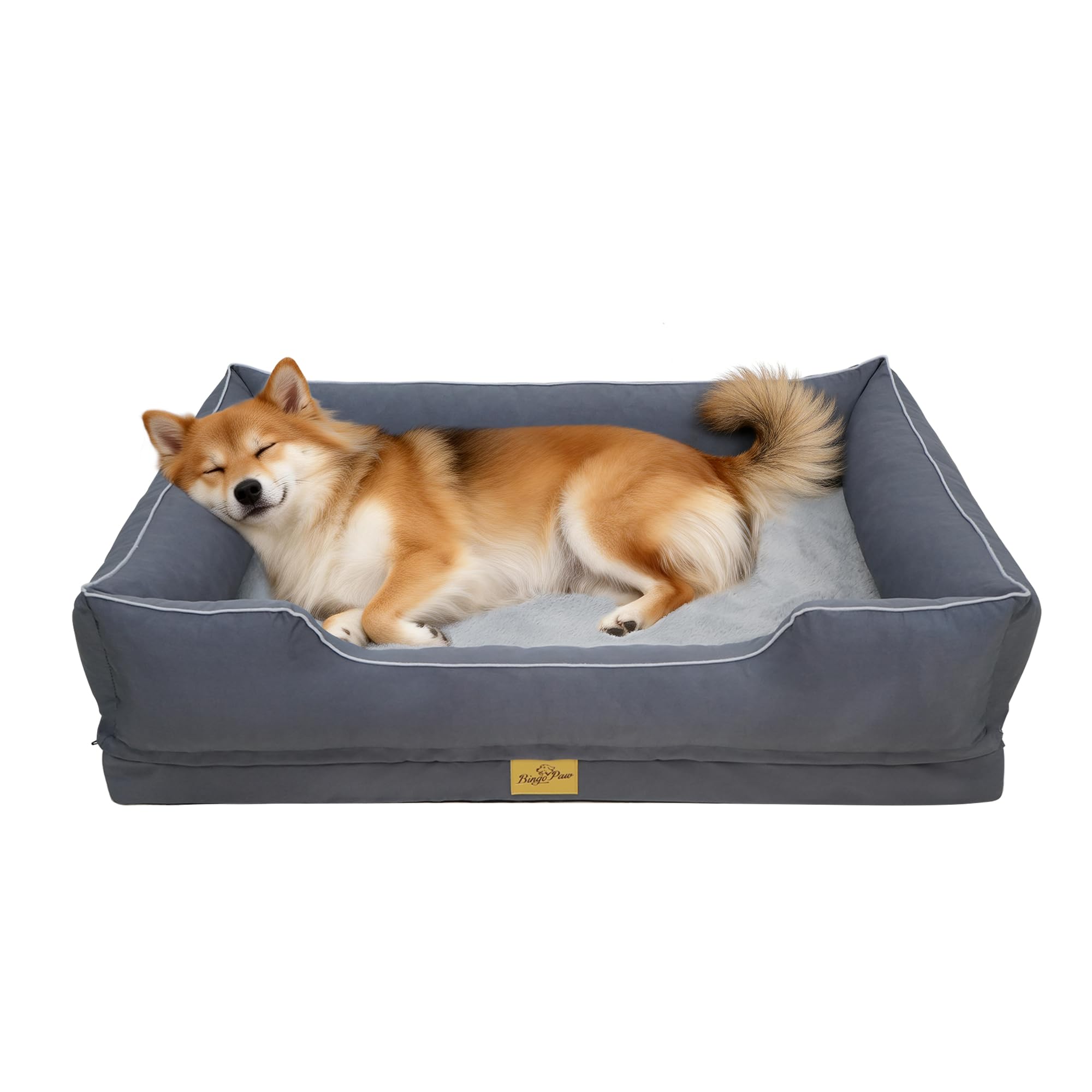 Amazon | BingoPaw 犬 ベッド ペットベッド 大型犬 クッション 中型犬