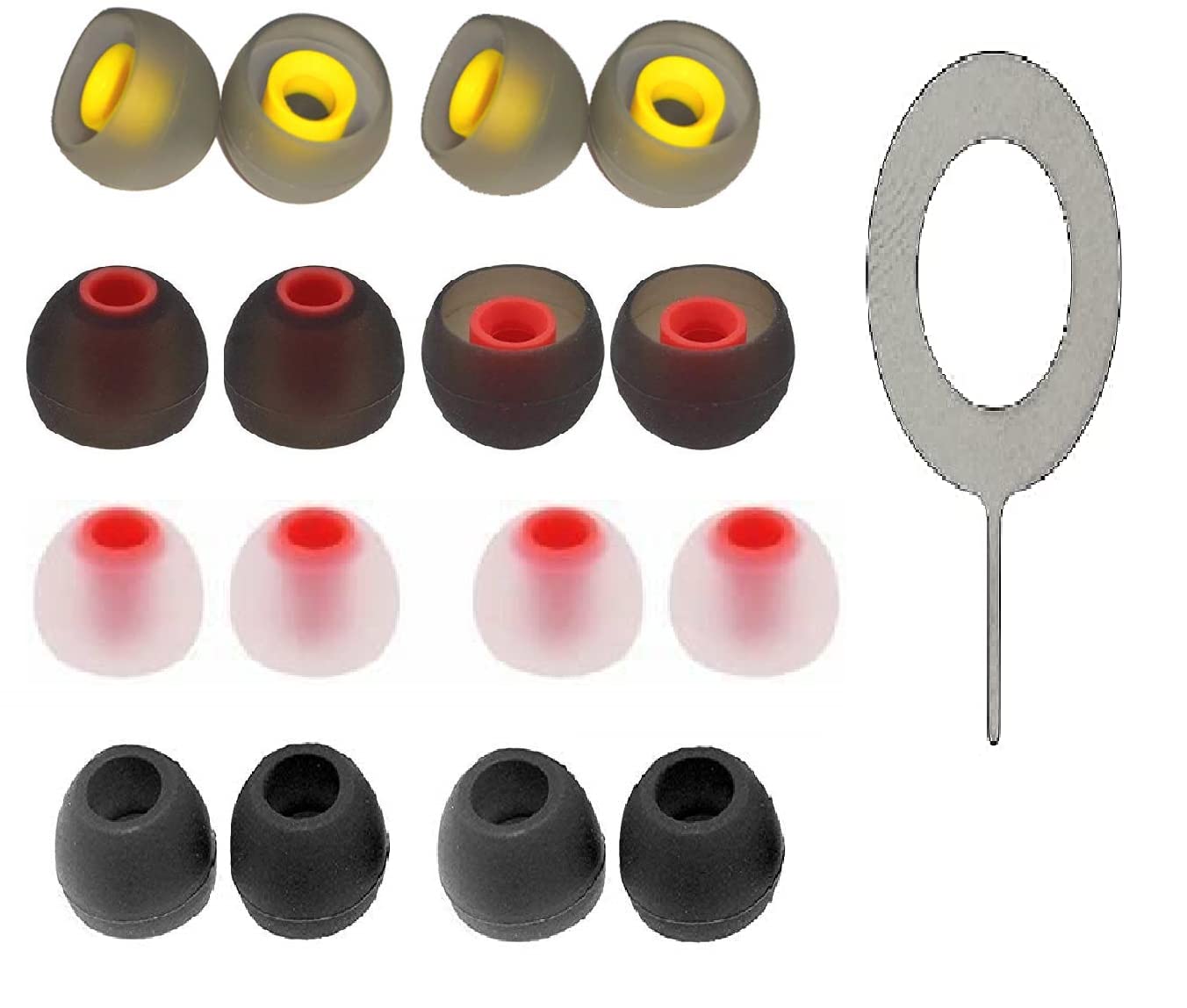 Silicone Rubber Earbuds Tips at ₹ 20/pair | Earphone Accessories in