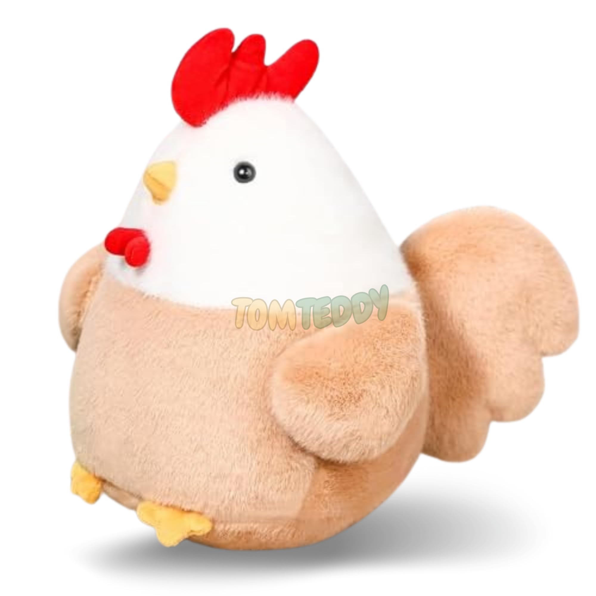 TOMTEDDY Chicken 25cm Stuffed Plush Easter Cute Stuffed Rooster Plushie Chicken Animal Fluffy Toys | Chicken Brown 25Cm (B0CWY3M1QK) Amazon Price History, Amazon Price Tracker