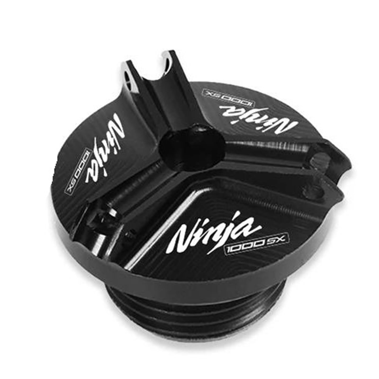 Für KAWASAKI ZH2 Z H2 H2SX Ninja H2 R H2R SX SE 2018-2023 Zubehör Brems Flüssigkeit Reservoir Abdeckungen & Motor Stecker Öl Füllstoff Kappe(Black-ZH2)