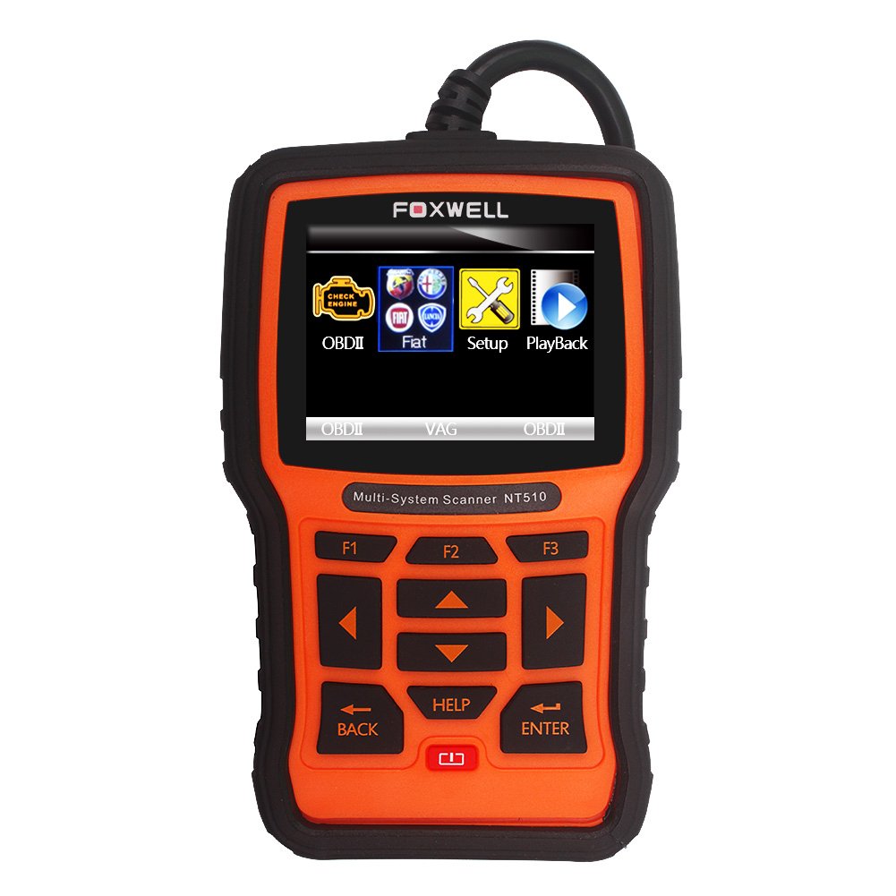 Buy FOXWELL NT510 Full System Diagnostic Scan Tool for Fiat Abarth Alfa