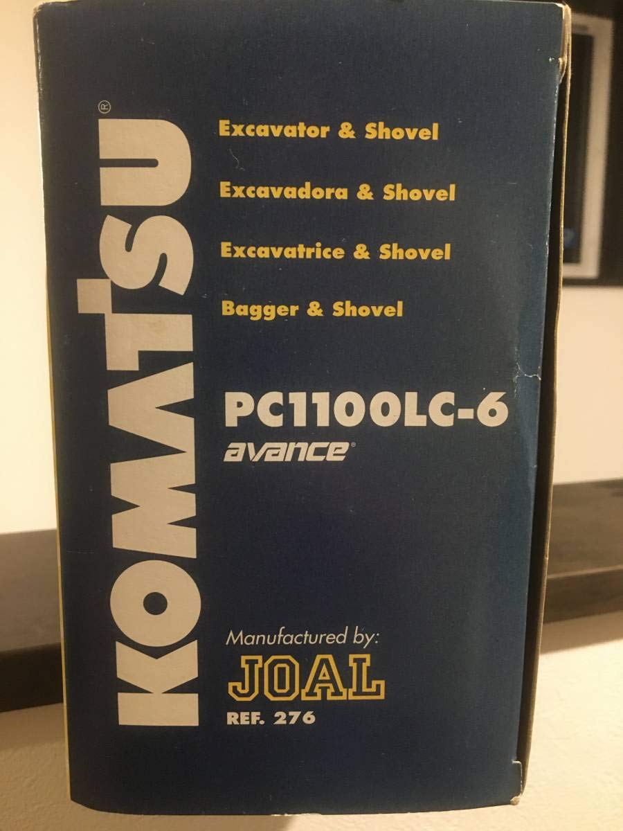 Amazon | 1/50 JOAL KOMATSU コマツ 油圧ショベル PC1100LC-6 絶版