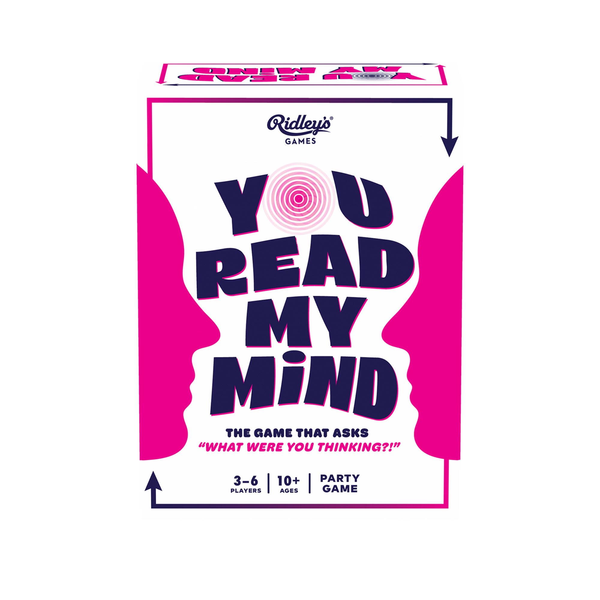 Ridley's | You Read My Mind! | Party Game | Ages 10+ | 3-6 Players | 30 Minutes Playing Time