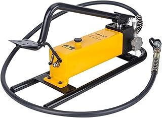 CP-700D Manual Hydraulic Pump, Hydraulic Foot Pump, Ultra-high Pressure Hydraulic Pump MINGPING (Color : CP-700D Foot Pump)