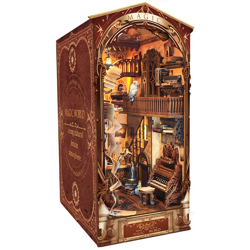 Amazon | Auyyhui 【魔法の世界】ドールハウス ミニチュア 木製