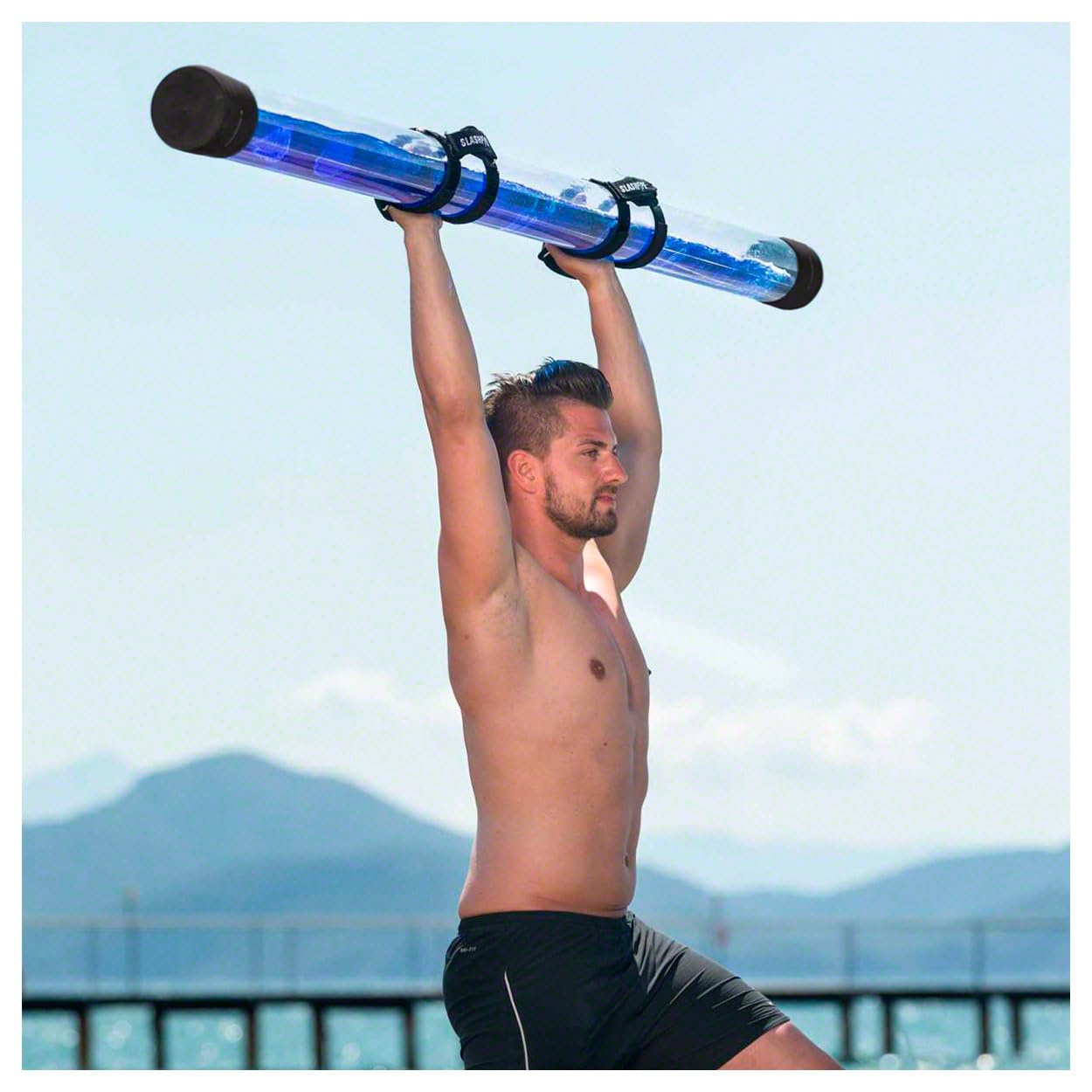 Fit | Kraftausdauertraining für Fortgeschrittene | Group-Fitness & Personal-Training | Ähnelt Langhanteltraining | Inkl. Handschlaufen & Endkappen