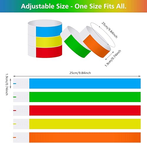 Miniatura 2 de ASTARON Pulseras de identificación, Papel
