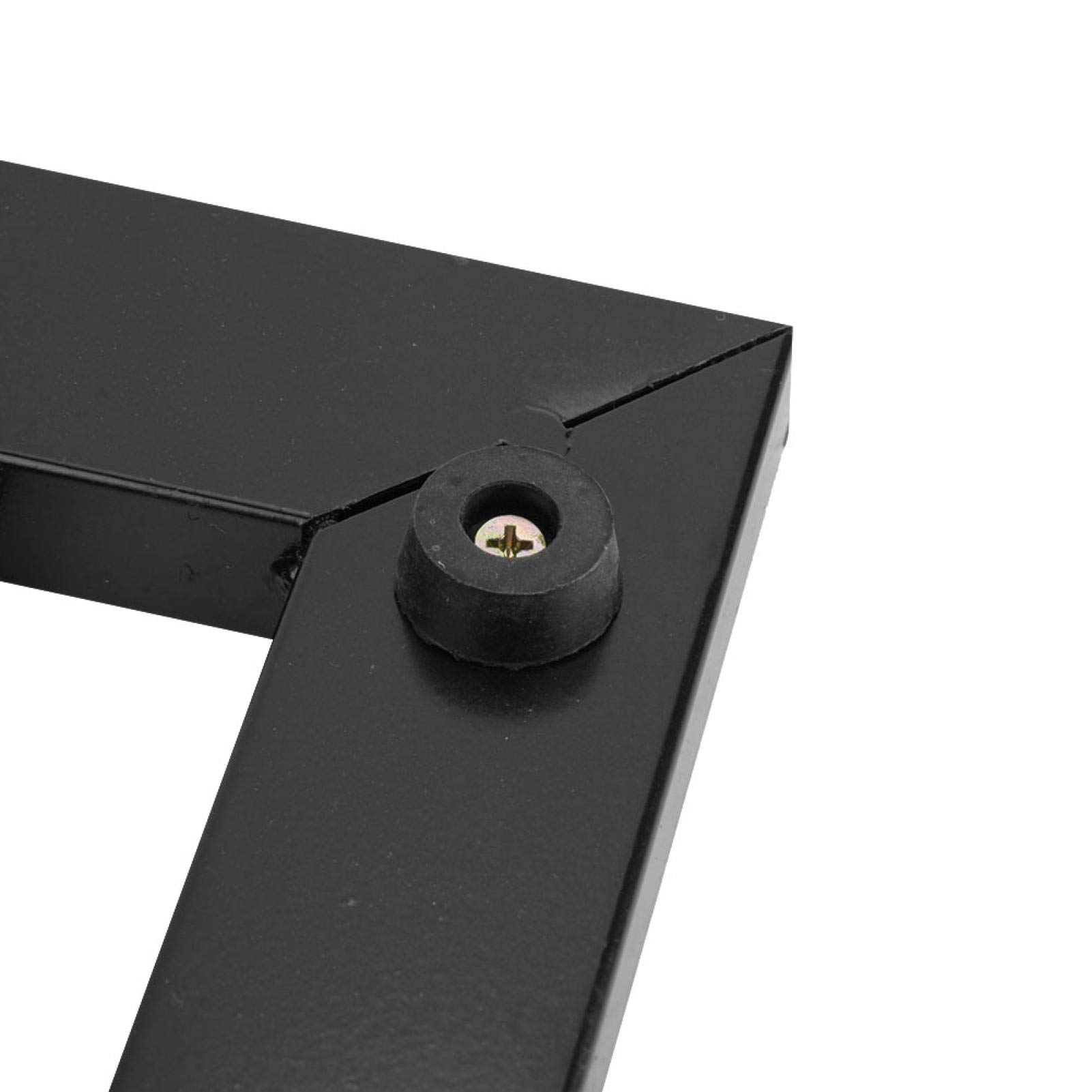 Metalowy przenośny pedalboard, pedał efektów gitarowych, pedał gitarowy, przenośny pedał, czarny na pedały efektów gitarowych