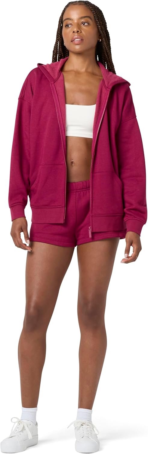 florence by mills womens Cozy Crush Oversized Zip Hoodie - Image 6