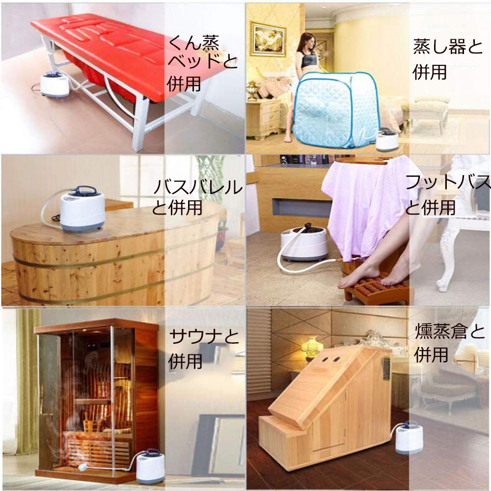 Amazon.co.jp: MXBAOHENG サウナマシン くん蒸機 スチームサウナマシン 