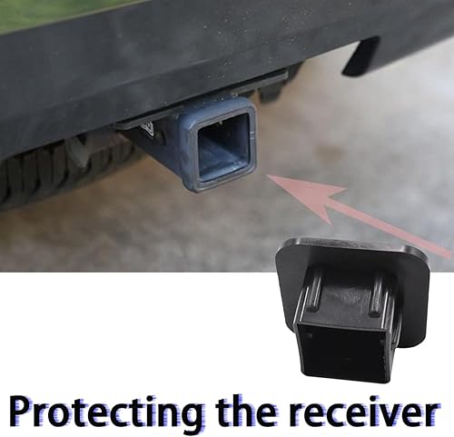 Miniatura 5 de AICEL Cubierta de enganche de remolque de 2 pulgadas, tapa de enchufe de bandera estadounidense para receptores de 2 pulgadas, tubo receptor de