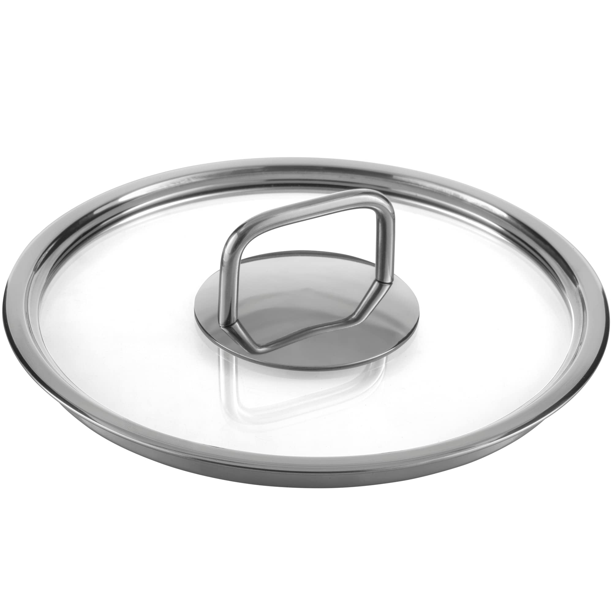 KLAMER Topfset Induktion 5-teilig – Premium Edelstahl Kochtopf Set mit Glasdeckel, unbeschichtet & spülmaschinengeeignet, energiesparend, backofenfest & mit Messskala