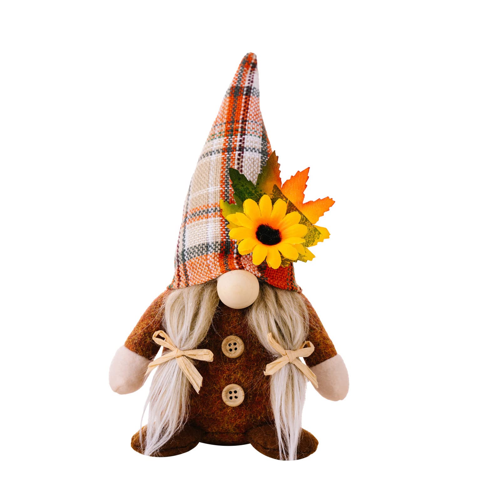 Buxuaaaa Thanksgiving Sunflower Women/Men Braids Beard Decorative for Thanksgiving Festival Party Background Decoration Sunflower Decorations