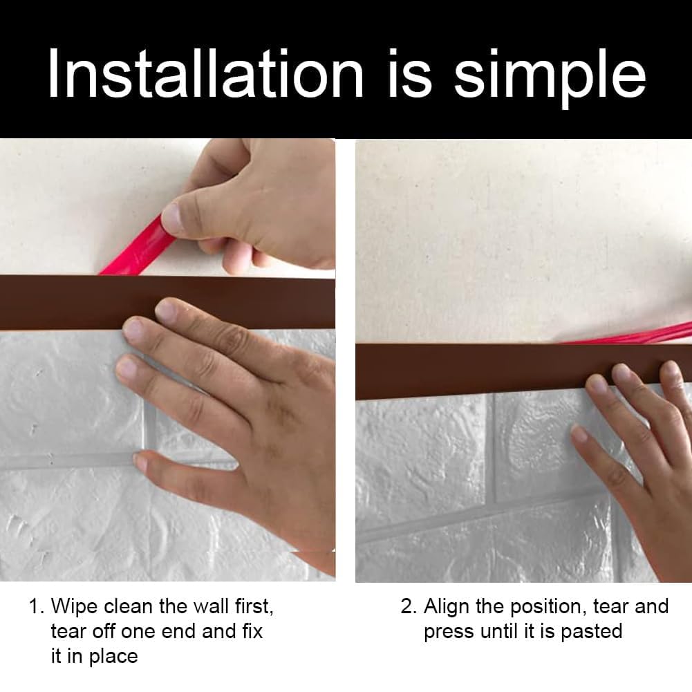 3 Meters PVC Floor Transition Strip Laminate Floor Cover Strips Self Adhesive PVC Floor Door - View #3