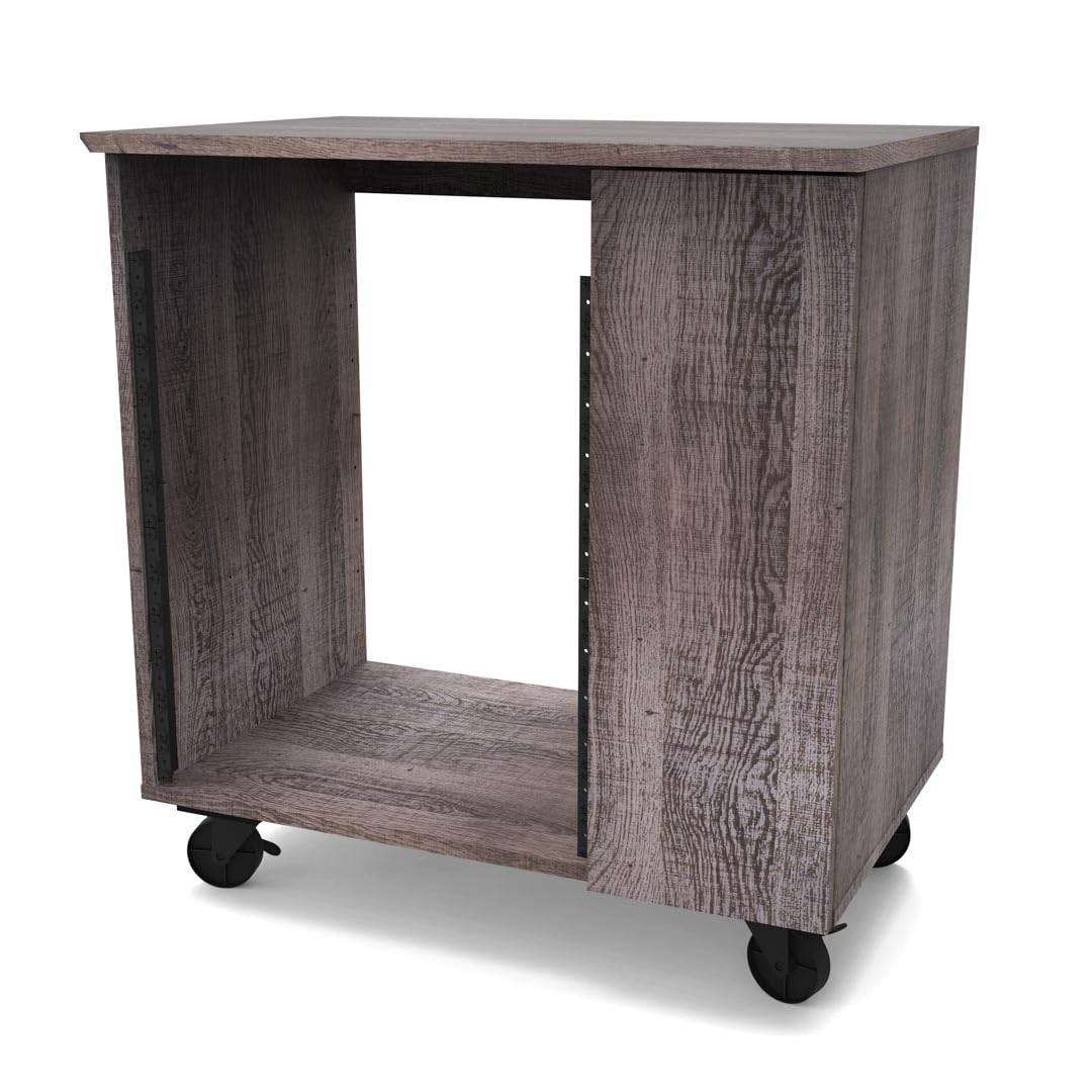 Glorious Modular Side Rack Walnut - Extension de Rack de Studio pour Les séries Sound Desk et Workbench
