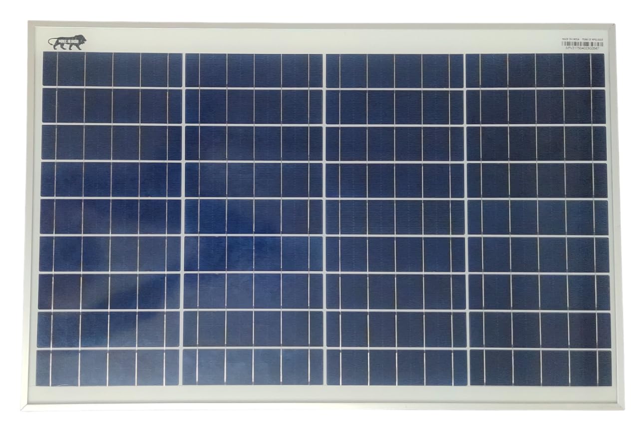 Solar Panel 40 watt 12 Volt : Amazon.in: Garden & Outdoors