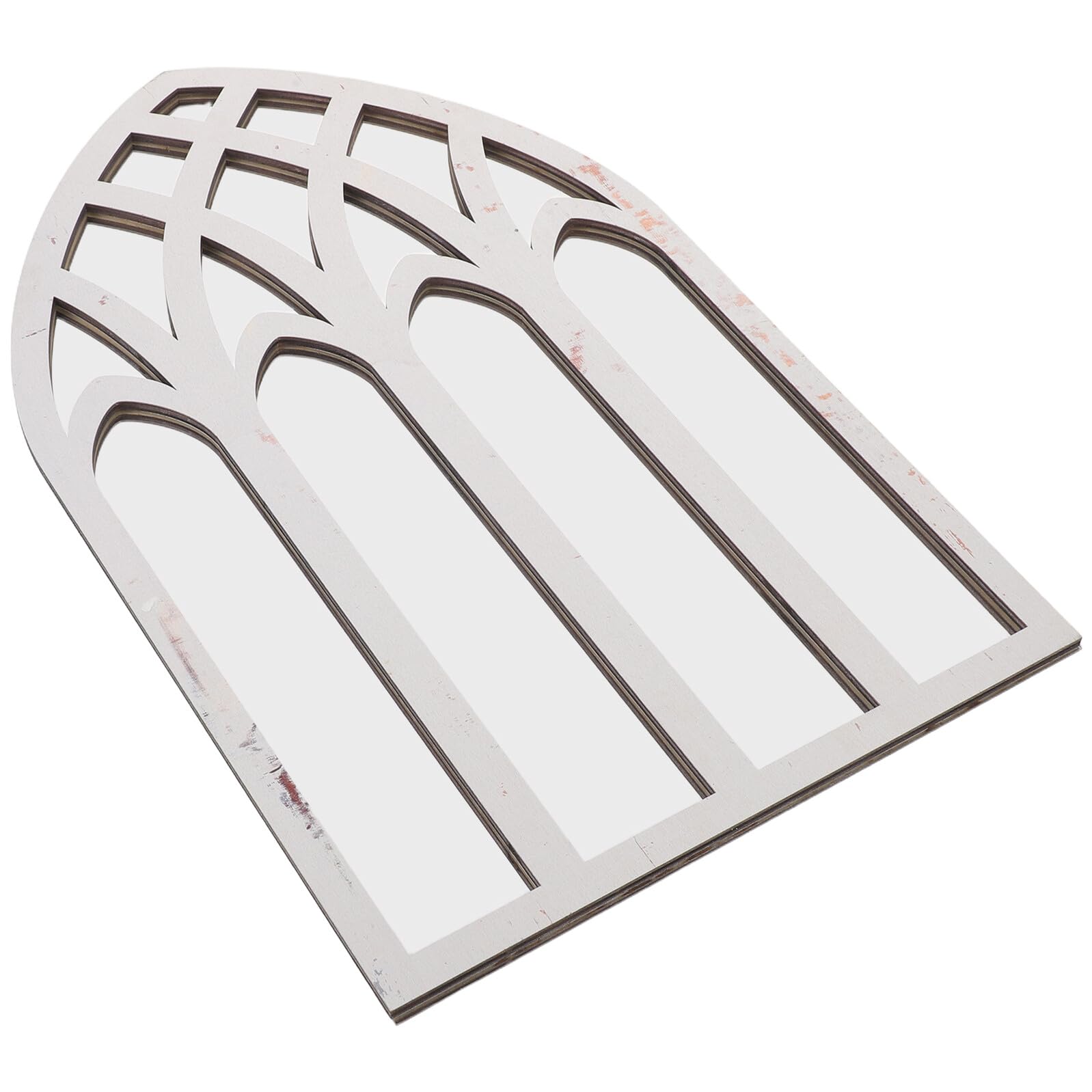 Miroir à carreaux Homoyoyo en bois pour créer un puits de lumière dans votre entrée