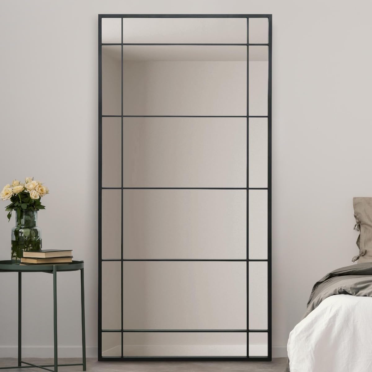 The Tabula - New Gold Metal Framed Window Wall or Leaner Mirror 71" X 35" (180CM X 90CM)