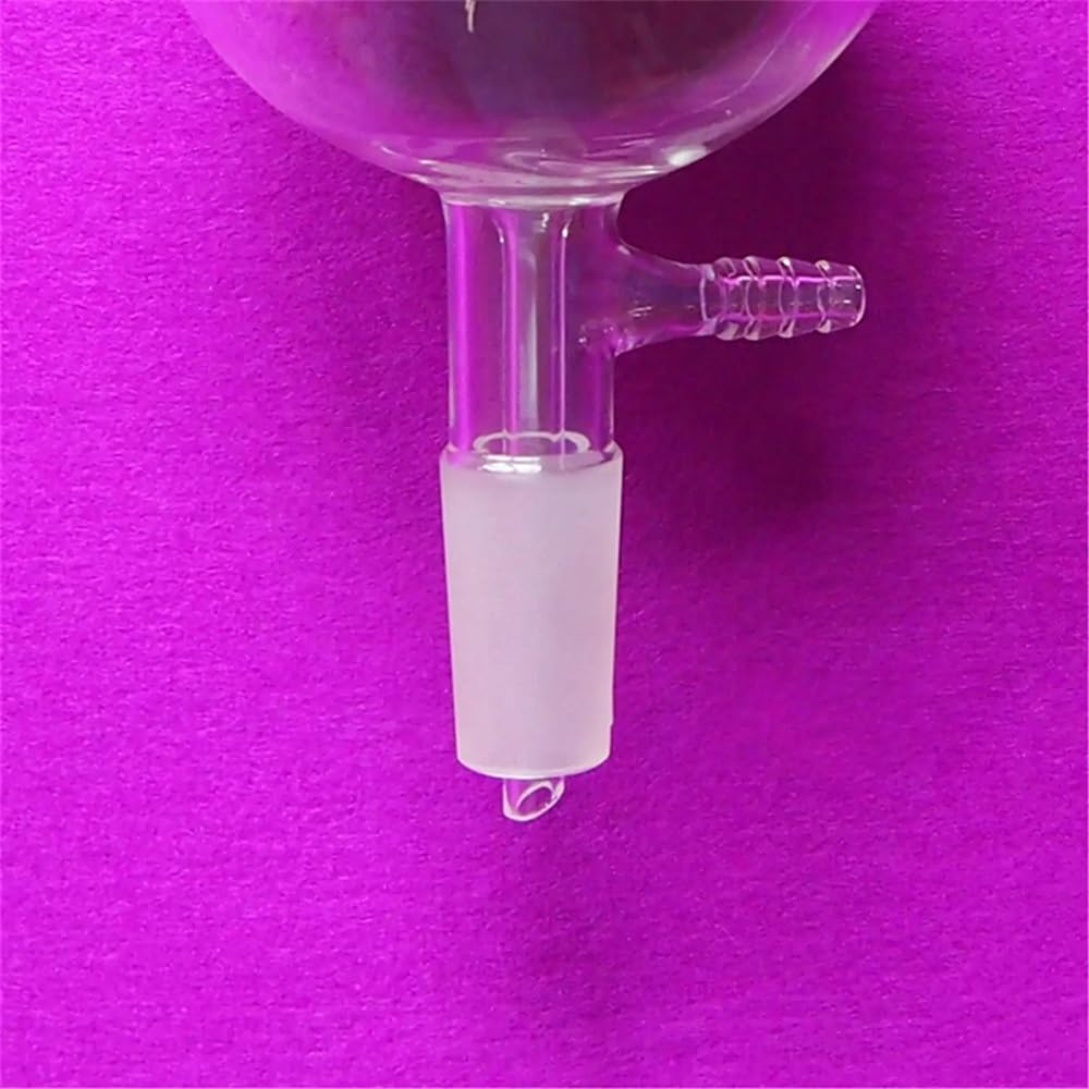 Kit de succión de vidrio for laboratorio: embudo de 500 ml y matraz Erlenmeyer de 1000 ml