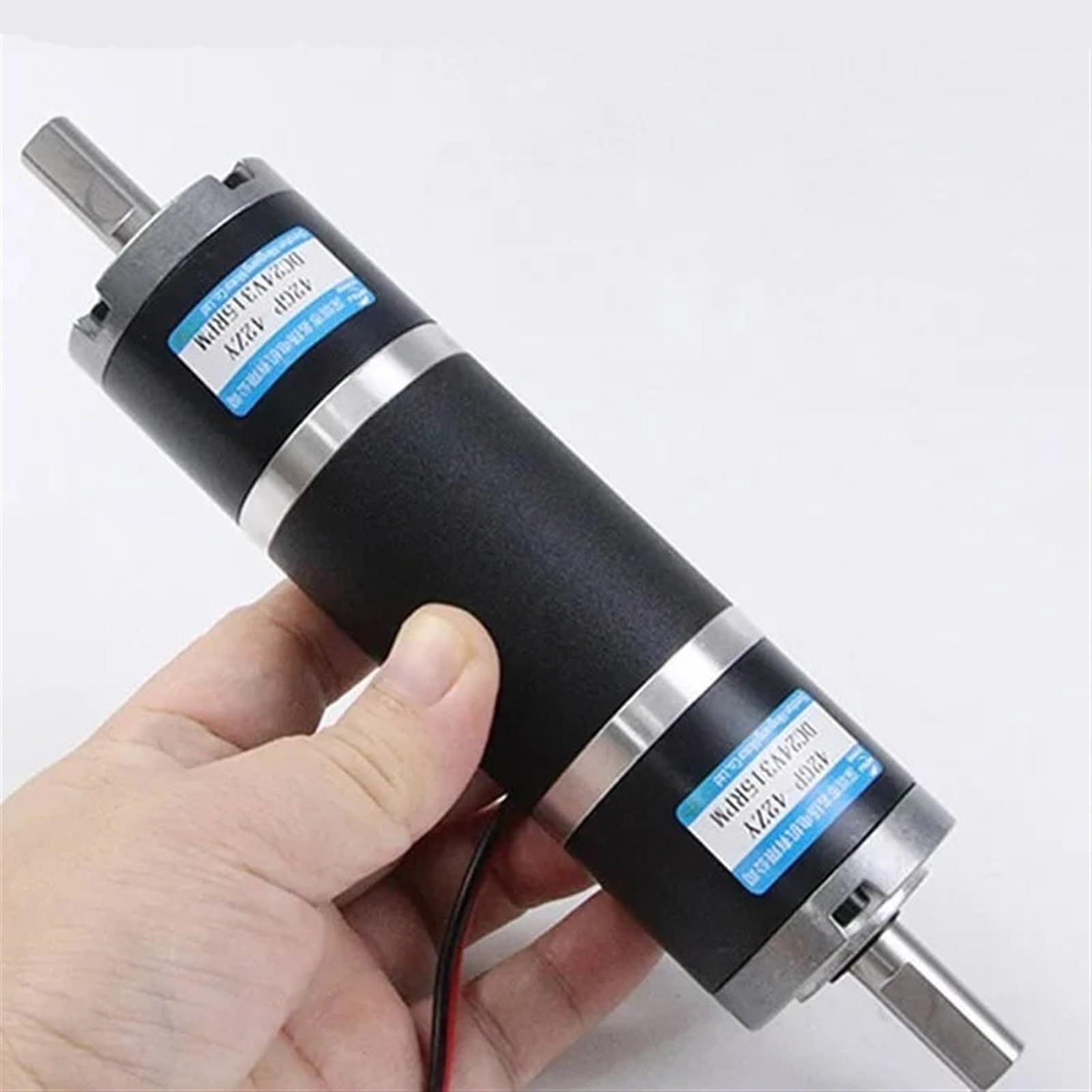 HYRBNSDLK Planetary Gear DC Reduction Motor 42GP-42ZY Dual Shaft Large Torque Adjustable Low Speed 12V 24V Small(24V only motor,85rpm)