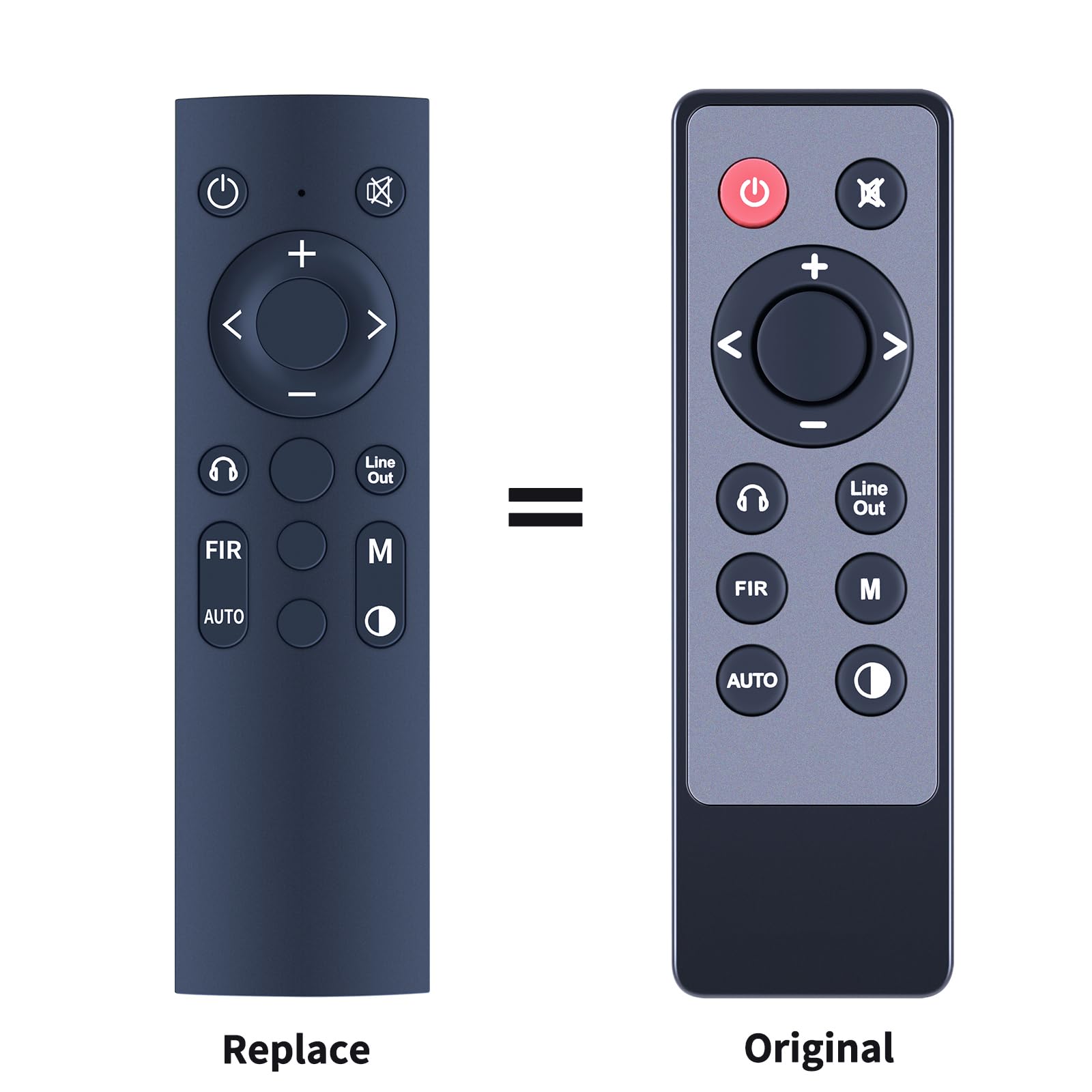 New RC-22 Remote Control for TOPPING DX3 PRO+/EX5/D90SE/D70S/E30/E50/D50S/D30, Blue - Image 2