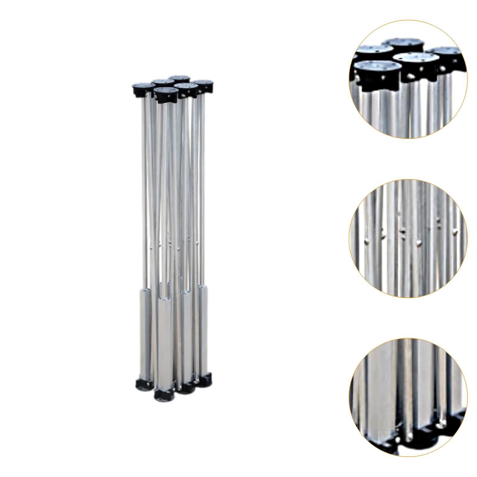 Caballete Portátil Soporte Multifuncional Banco de Trabajo Mesa Plegable Extensible de Aleación de Aluminio Fácil Transporte Adecuado para Ferias Tall