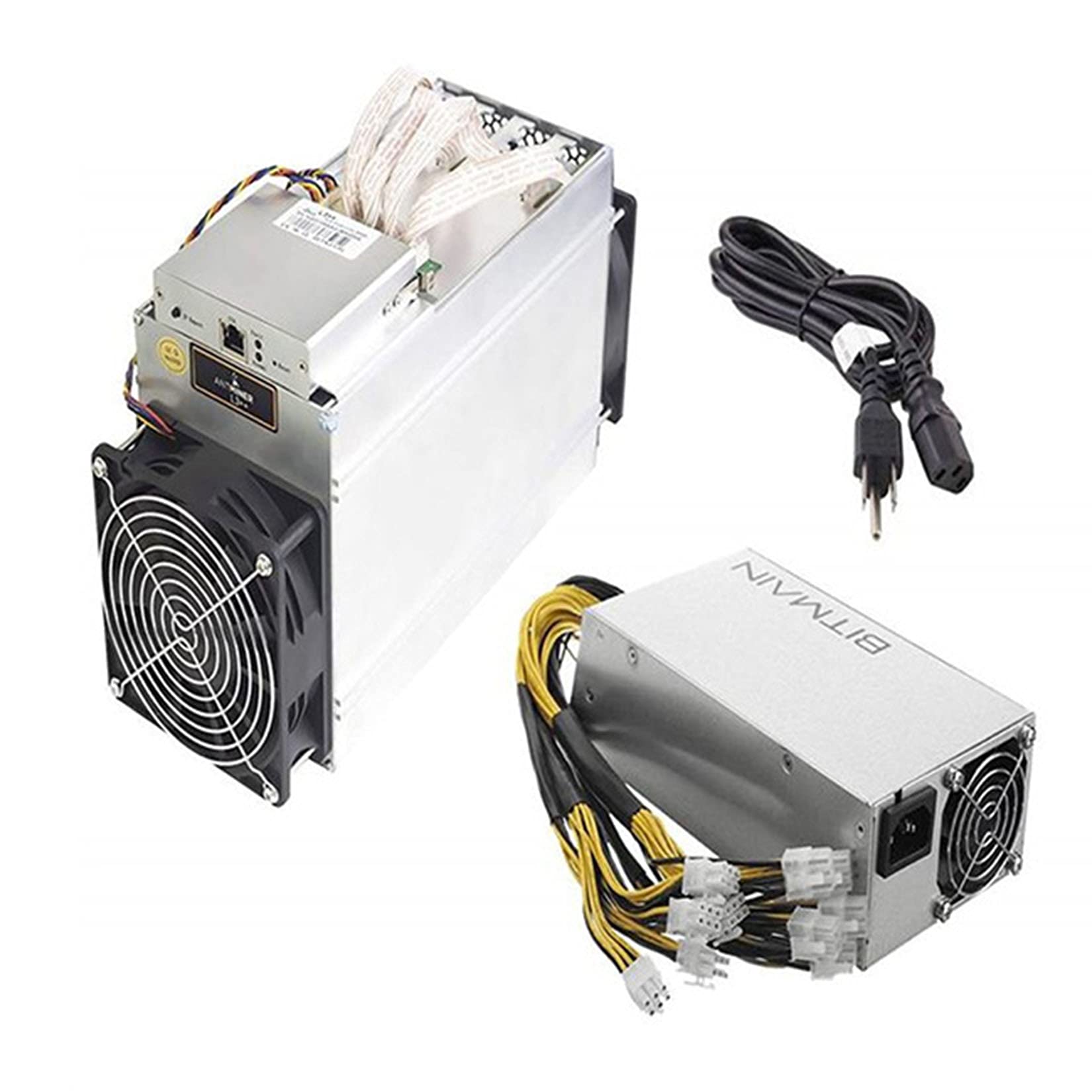 CCXX Antminer L3+ 504MH/s,800W Power Consumption,ASIC Crypto Bitcoin Miner  with BM1485 Algorithm: Power Supplies: Amazon.com.au