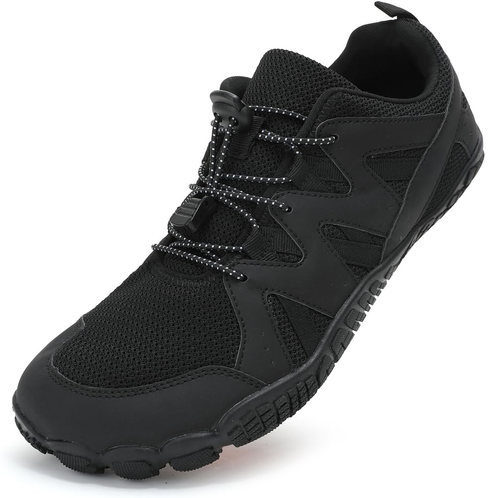 Wasserschuhe für Damen Herren, Schnelltrocknende Barfuß Trail Running Schuhe, Minimalistische Schwimm Sneaker für Tauchen, Surfen, Aquafitness, Pool, Strandlauf, Yoga