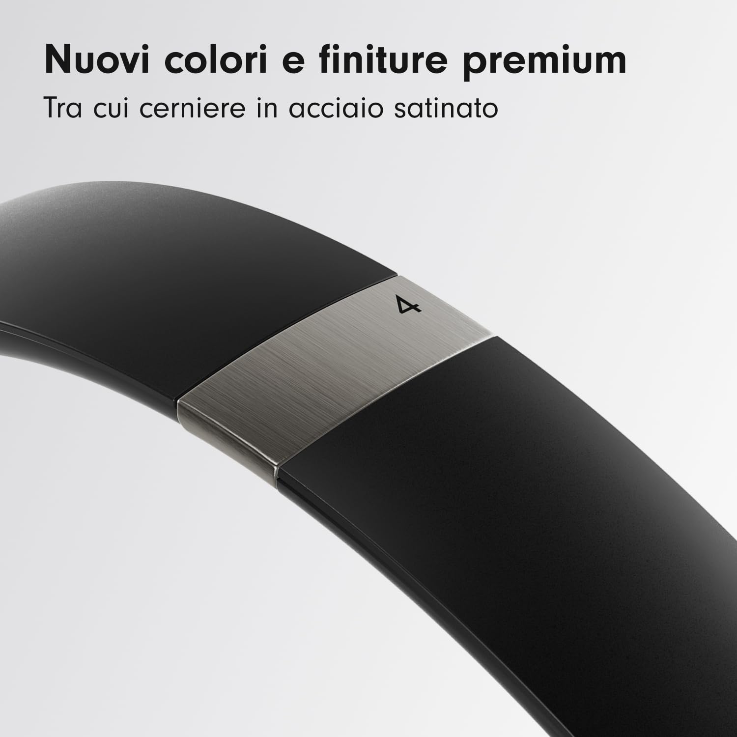 Beats Solo 4 - Cuffie wireless bluetooth on-ear, compatibili con Apple e Android, fino a 50 ore di autonomia - Nero opaco