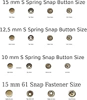 Vista 3 de Máquina de botón de cierre a presión con troqueles - Máquina de prensa manual para herramientas de ajuste de sujetadores de metal a presión
