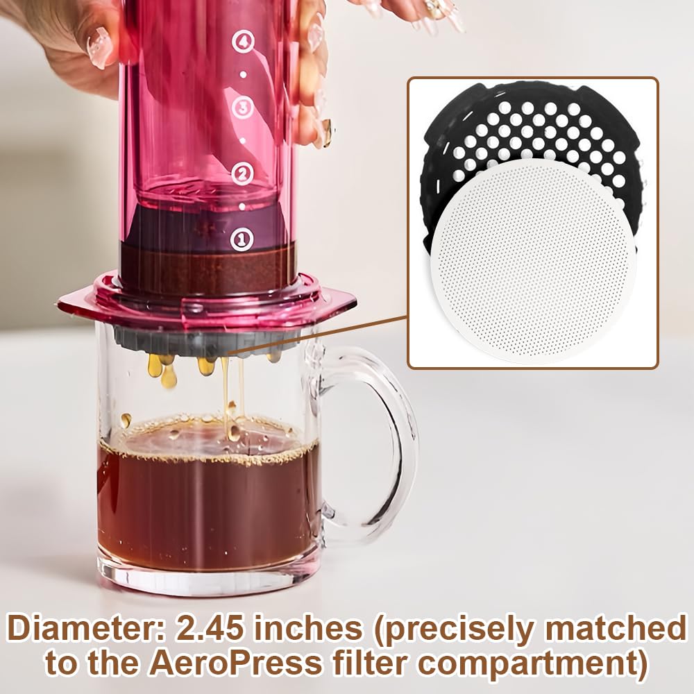 Capmesso Cialde di caffè riutilizzabili per Originalline, 6 capsule ricaricabili in acciaio