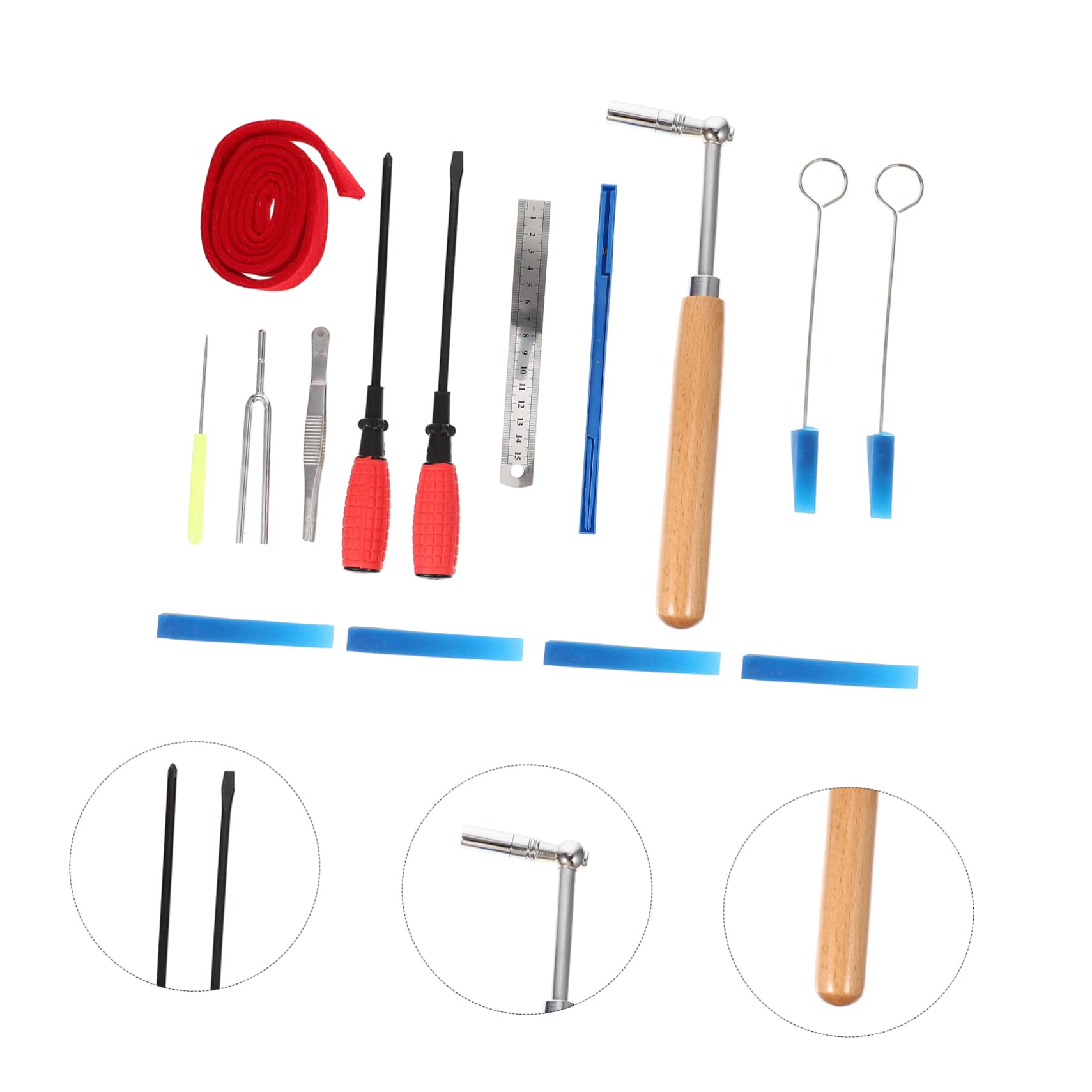 Kit de Sourdines pour Piano, 1 Set, Outil D'accordage et Entretien