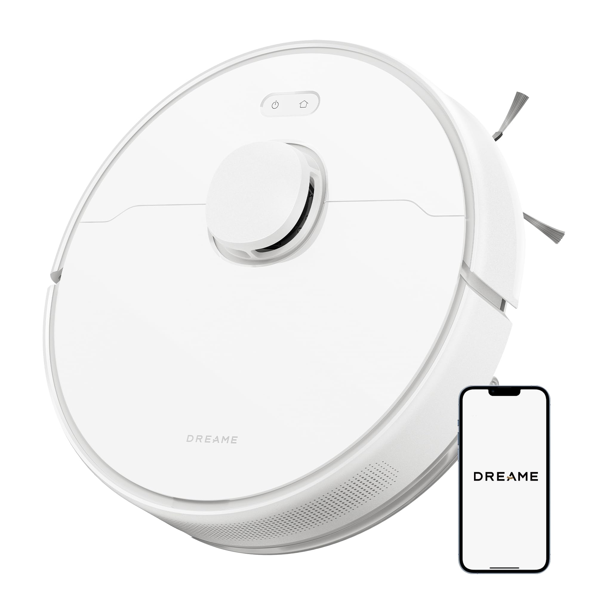 Sponsored Ad – dreame D9 Max Gen 2 Robot Vacuum Cleaner with Mop, 6000Pa Robot Vacuum Cleaner, LDS Navigation, Multiple Maps,240mins Runtime, Suitable for Floors/Carpets/Pet Hair, WiFi/Alexa/APP Control, White