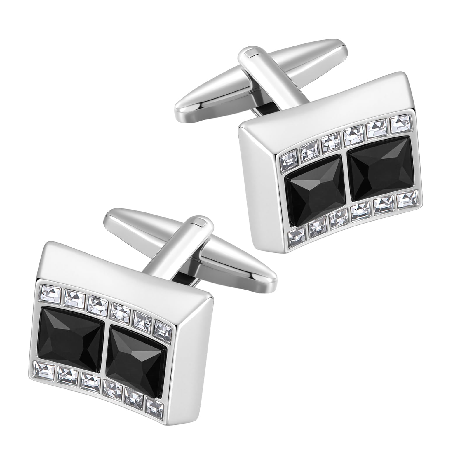 Cufflinks for Men Classic Wedding Business Shirt CuffLinks Set