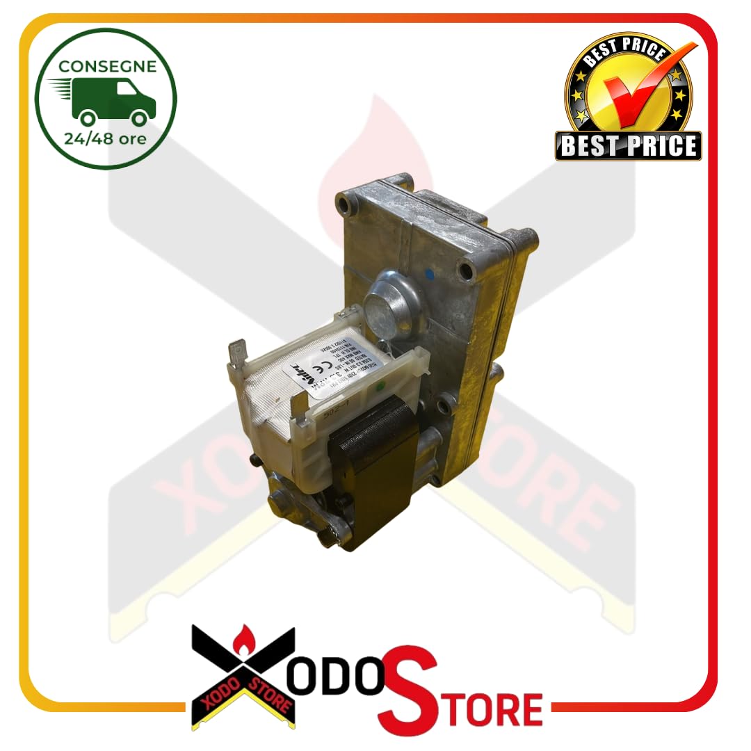 Motoriduttore ORIGINALE EDILKAMIN 3,5 RPM CW HALL Cod. R1137300 Per Stufe a Pellet Blade H, Gora Slim, Idropellbox 30, Kira H, Laguna P, Vyda H e oltre 20 modelli