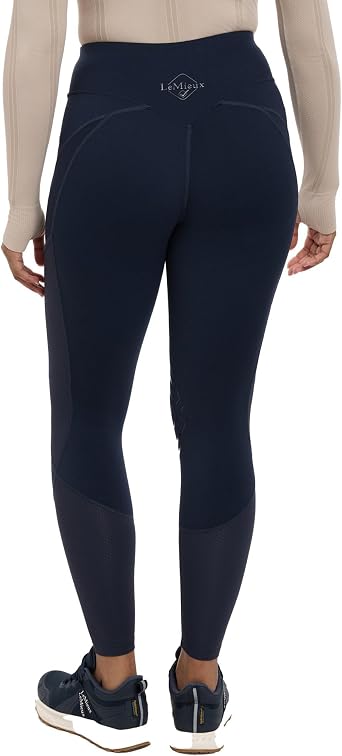LeMieux Lydia Mesh Legging - Silicone Knee - Lightweight Mesh Panels - Riding Breeches