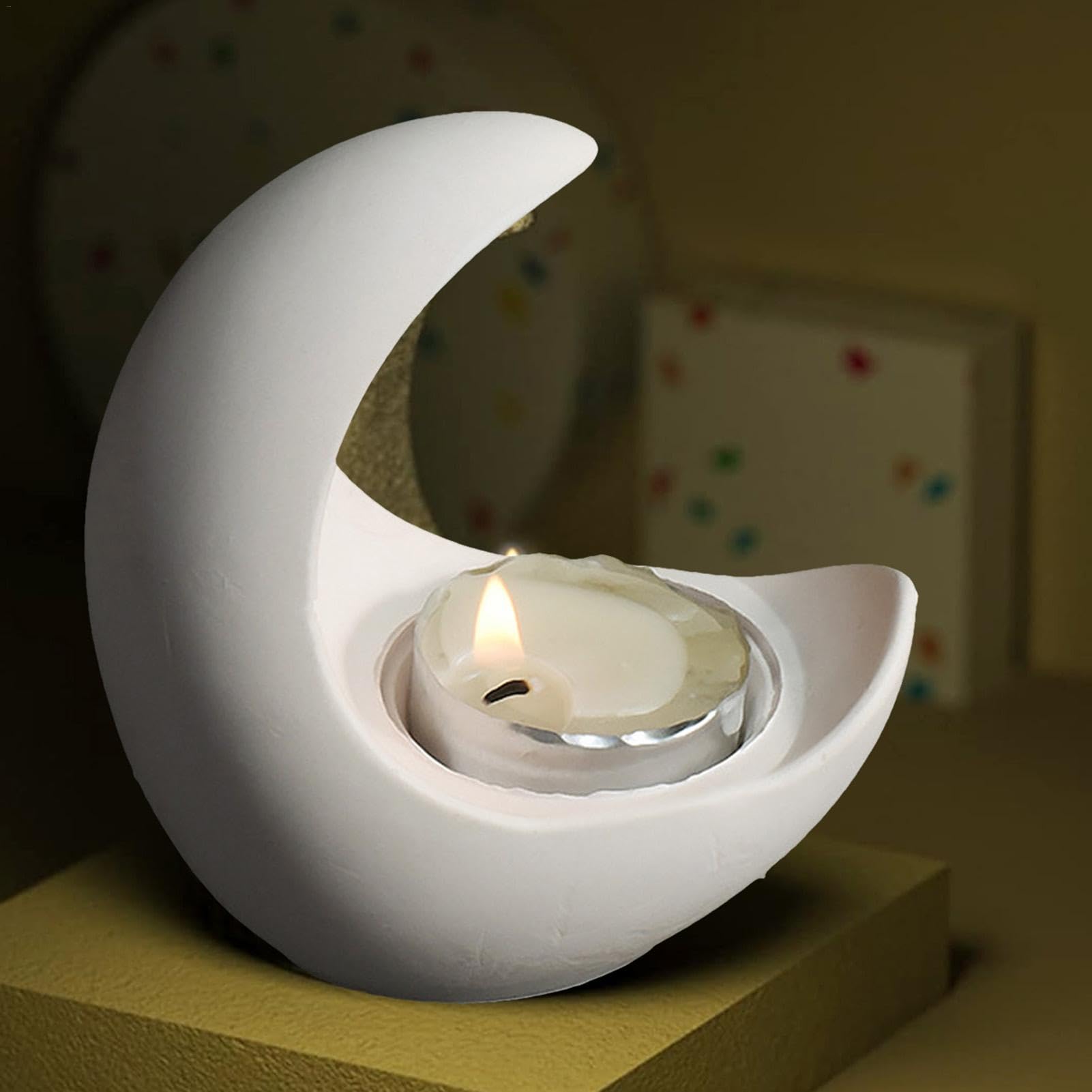 Stampi in silicone per candelieri a forma di fiocco stampi in silicone per resina epossidica per realizzare portacandele portacandele decorazione domestica