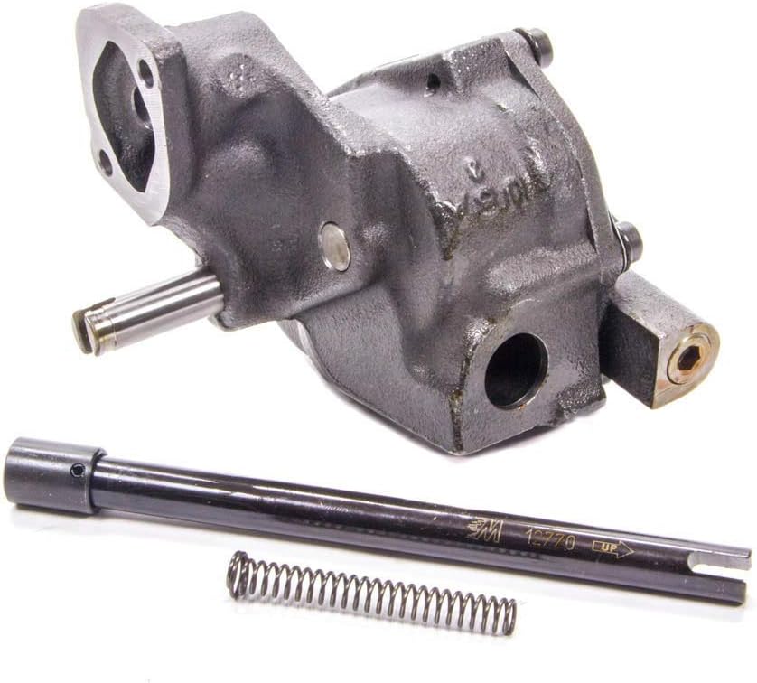 Melling Oil Pump, Wet Sump, Internal, High Volume, High Pressure, Anti-Cavitation, 3/4 in Inlet, Drive Shaft Included, Big Block Chevy, Each