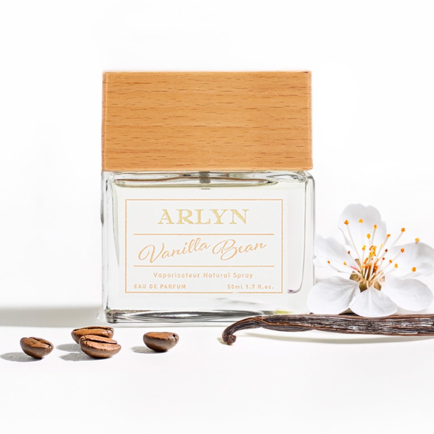 ARLYN Vanilla Bean Eau De Parfum Inspired by Ys .l's Black Opium, Perfume for Women, Luxury Fragrance - Vegan, Cruelty-Free, and Eco-Conscious (1.7oz / 50ml)