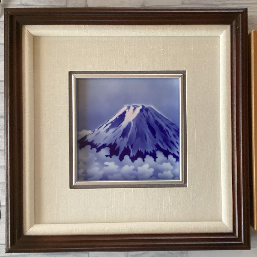 額縁付　 深川製磁　陶版画（船頭川流れ） 額縁付 深川製磁 陶版画（船頭川流れ） Yahoo!オークション