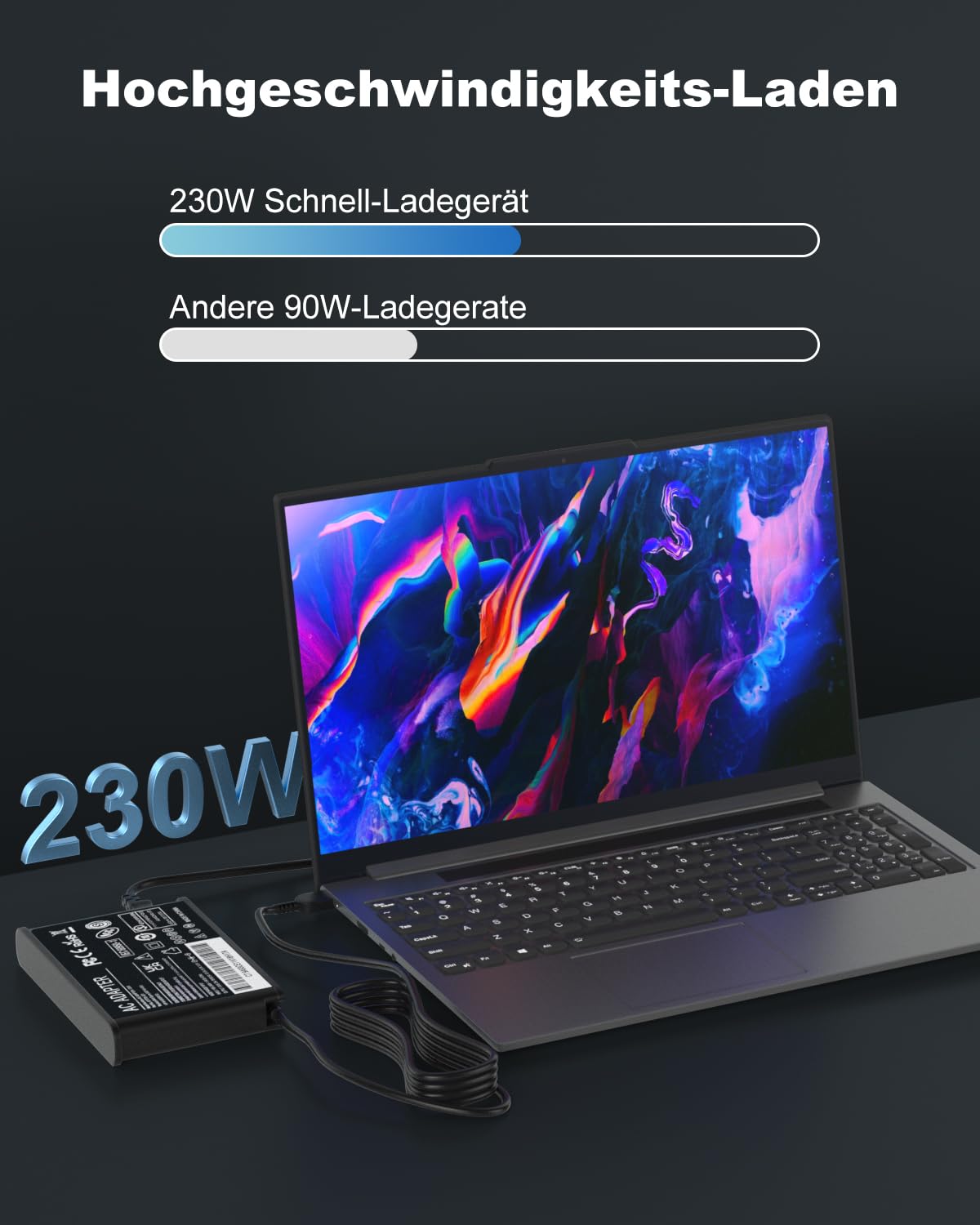 230W Legion Slim 5 Ładowarka Kompatybilny z Lenovo Legion 5 7 5P C7 S7 Y920 Y910 Y900 Y740 Y730 Y520 Y7000P ThinkPad P16 P15 P73 P52 P70 ThinkBook 16p Gen 4 ADL230SCC3A ADL230NLC3A zasilacz adapter