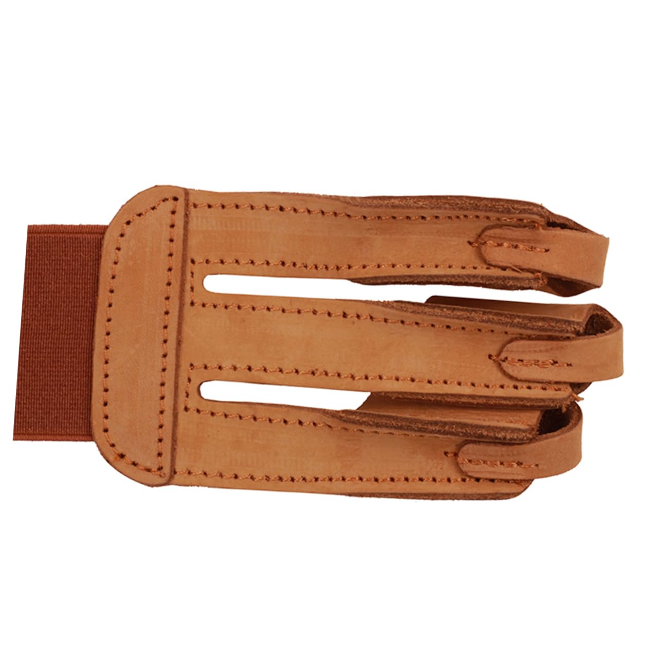 CORHAD Three-Finger Archery Gloves for Hunting Non-Slip Finger Protector Guard Leather Archery Glove for Hand